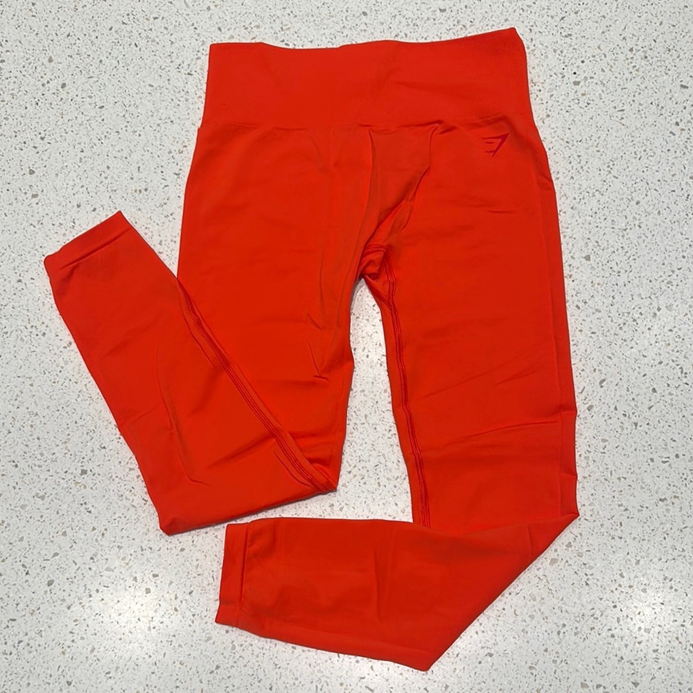 Gymshark Bold Orange/Red Women's Leggings